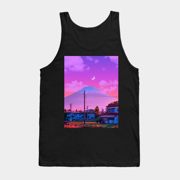 Fuji II Tank Top by Yagedan